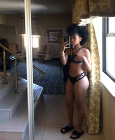 Mixed photos of curvy black hoes in swimsuits