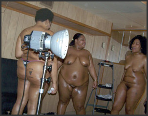 Black Mom Swingers - Naked black mom having fun and calling to stripper.